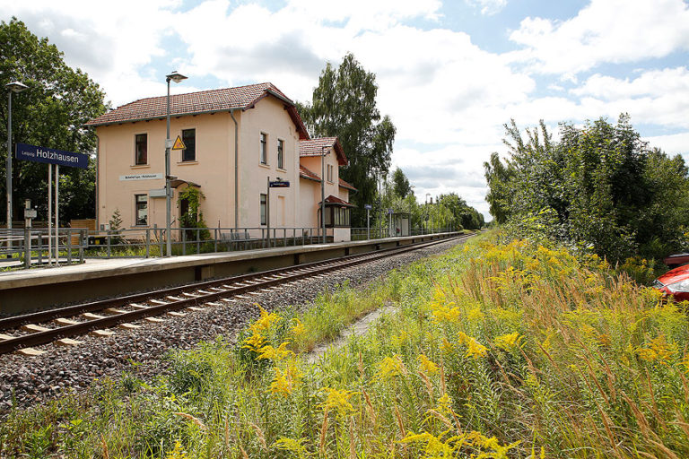 Bahnhof Holzhausen, 2015 (Foto Dirk Knofe) › Unterm Dach