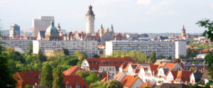 Blick vom Fockeberg auf Leipzig (Foto: Regina Katzer)