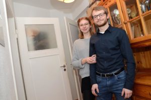 Hausbesuch bei Clara und Christian in Reudnitz (Foto: Regina Katzer)