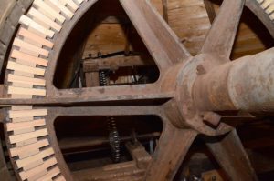 Blick ins Herzstück der Mühle (Foto: Regina Katzer)